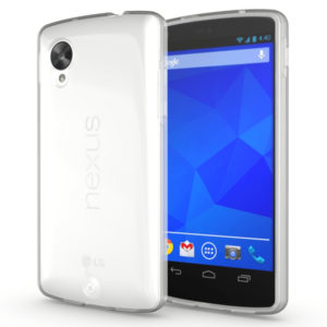 LG Nexus 5 Genomskinligt Mjukt TPU Skal