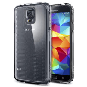 Samsung Galaxy S5 Genomskinlig Mjuk TPU Skal