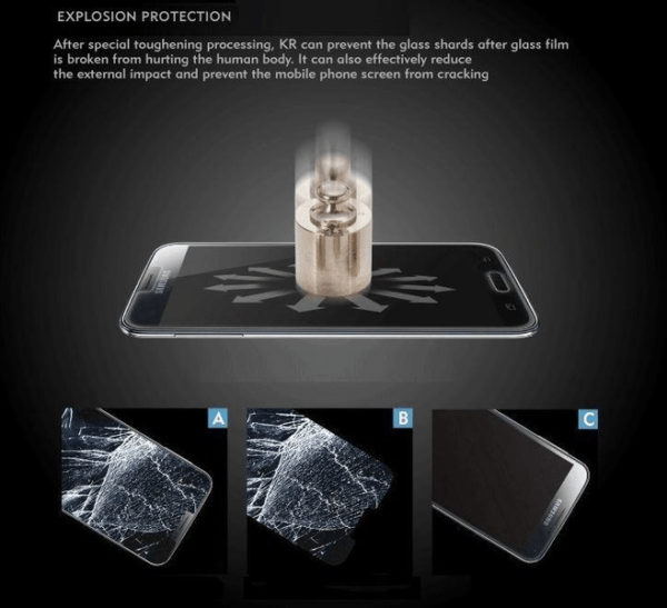 2-Pack Huawei Honor 6 Härdat Glas Skärmskydd 0,3mm