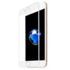 Heltäckande iPhone 6 Plus Härdat Glas Skärmskydd 0,2mm - Vit