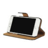 iPhone 7 Läder Plånboksfodral - Svart / Brun