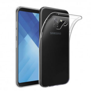 Samsung Galaxy A8 Plus 2018 Genomskinligt Mjukt TPU Skal