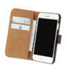 iPhone 7 Läder Plånboksfodral - Svart / Brun