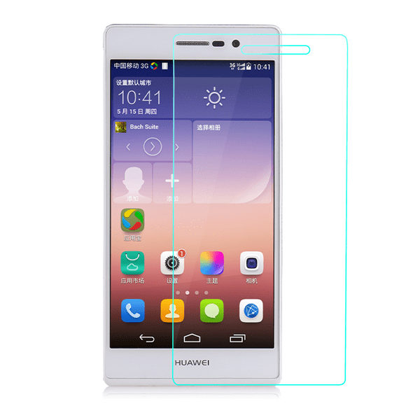 2-Pack Huawei Ascend P7 Härdat Glas Skärmskydd 0,3mm