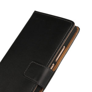 iPhone 6 Plus Läder Plånboksfodral - Svart / Brun