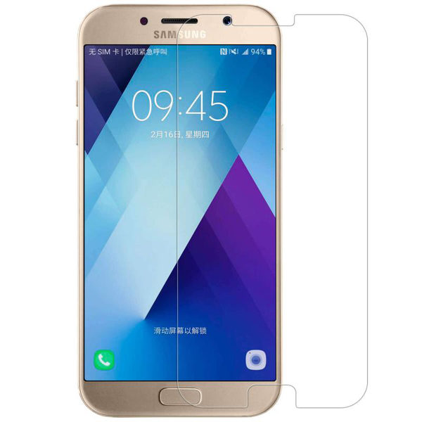 2-Pack Samsung Galaxy A7 2017 Härdat Glas Skärmskydd 0,3mm