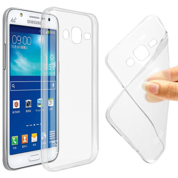 Samsung Galaxy J5 Genomskinlig Mjuk TPU Skal