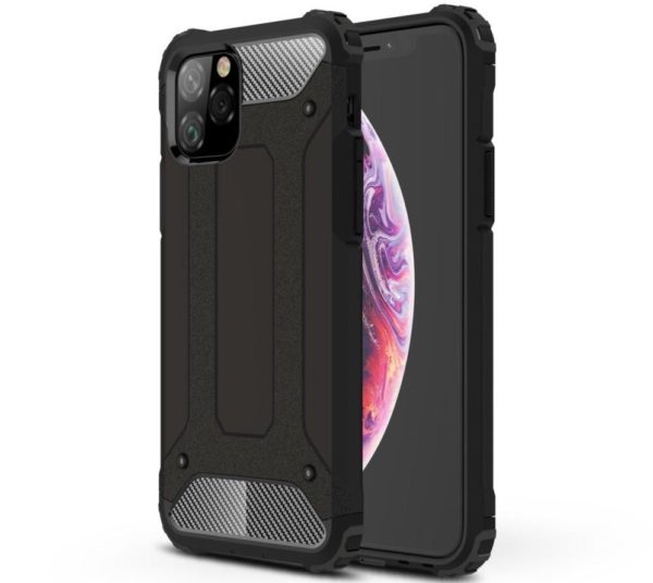 iPhone 11 Pro Armor Case Stöttålig Skal - Svart