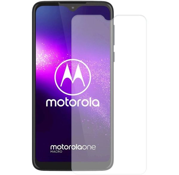 Motorola One Macro Härdat Glas Skärmskydd 0,3mm