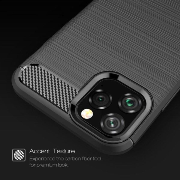 iPhone 12 Pro Max Anti Shock Carbon Stöttålig Skal