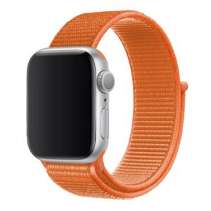 Apple Watch 42mm / 44mm Armband Orange Nylon