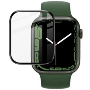 Apple Watch 7 41mm Heltäckande 3D Härdat Glas Skärmskydd 0,3mm