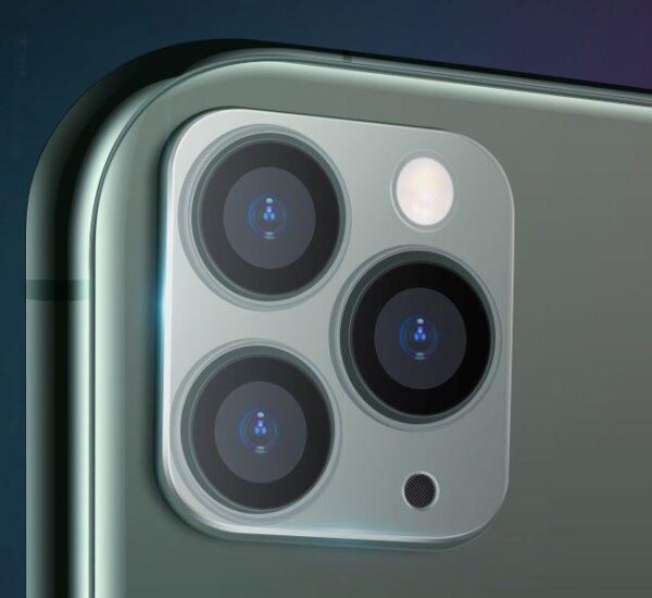 2-Pack iPhone 11 Pro Max Kamera Linsskydd Härdat Glas 0,2mm