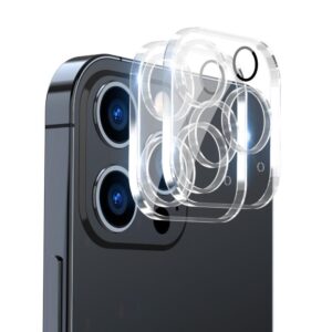 2-Pack iPhone 14 Pro / 14 Pro Max Kamera Linsskydd Härdat Glas 0,2mm