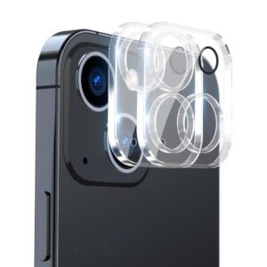 2-Pack iPhone 14 / 14 Plus Kamera Linsskydd Härdat Glas 0,2mm