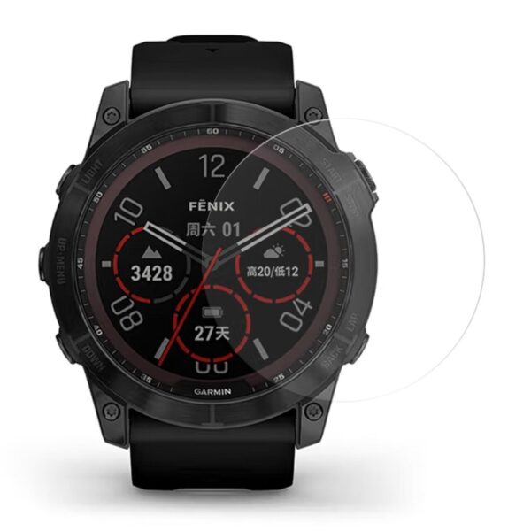 2-Pack Garmin Fenix 7S Härdat Glas Skärmskydd