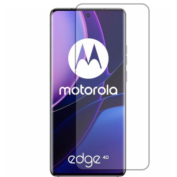 Motorola Edge 40 Heltäckande 3D Härdat Glas Skärmskydd