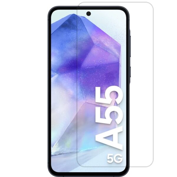 2-Pack Samsung Galaxy A55 Härdat Glas Skärmskydd 0,3mm