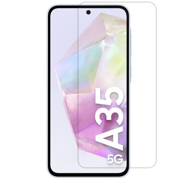 2-Pack Samsung Galaxy A35 Härdat Glas Skärmskydd 0,3mm